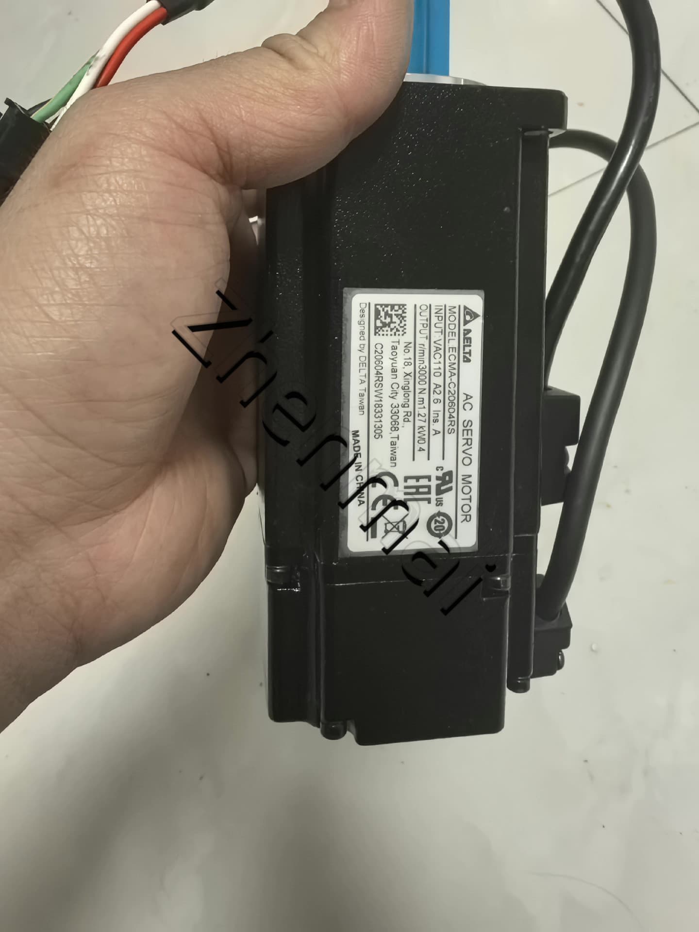 100% novo original e genuíno Delta ECMA-C20604RS conversores de frequência Drive Servo Motor