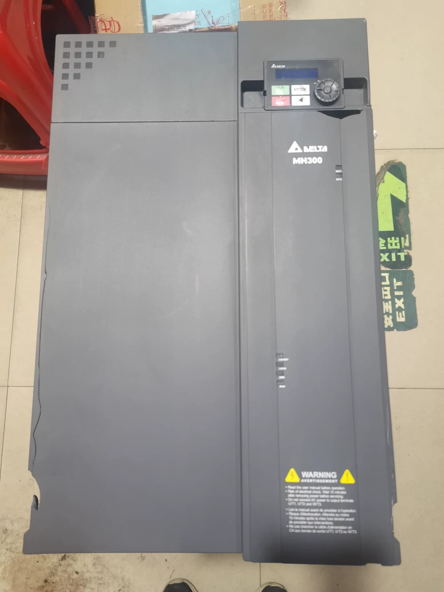 100% novo original e genuíno Delta VFD91AMH43ANSAA (45KW) Conversores de frequência Drive Servo Motor