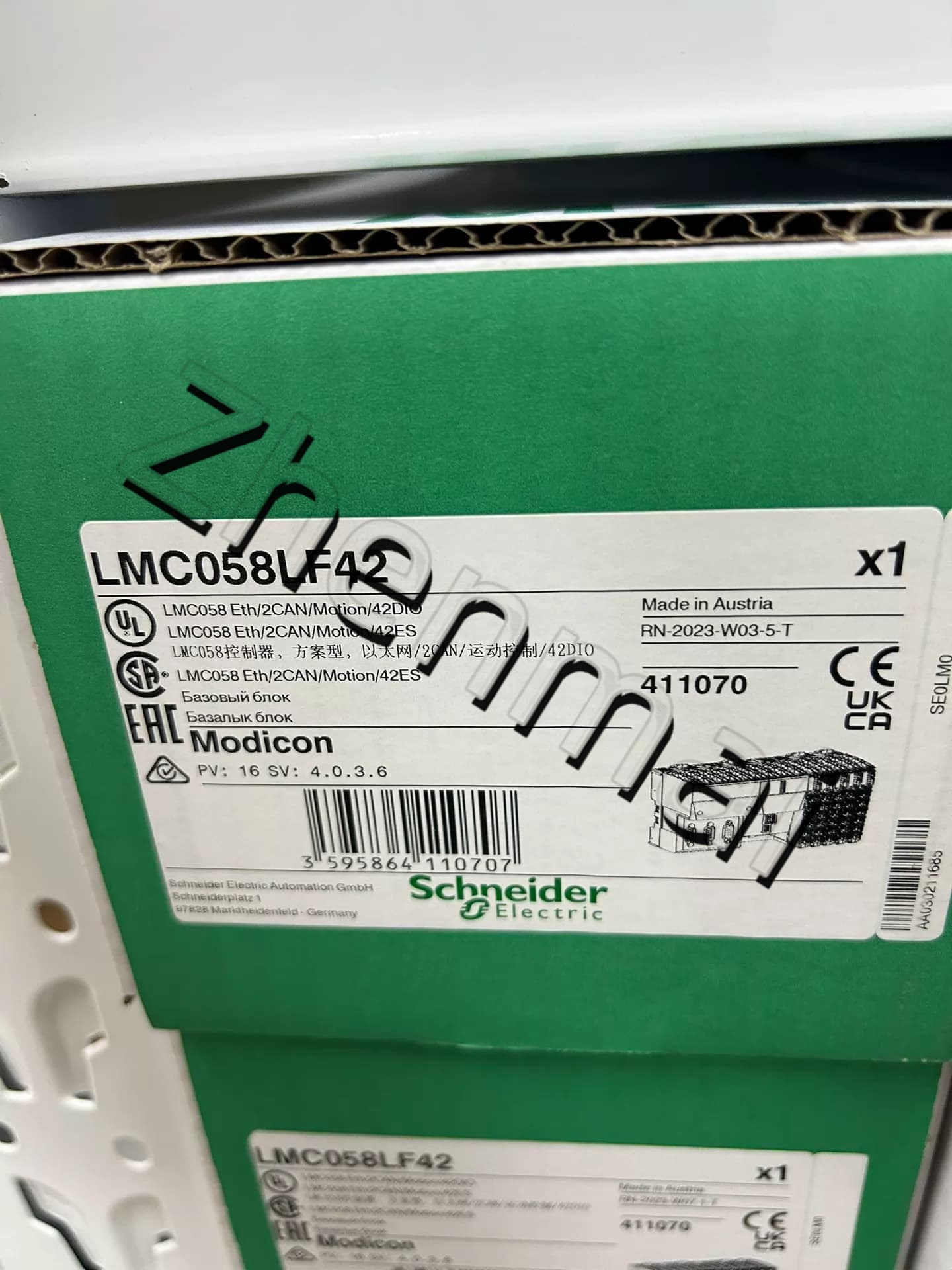 100% novo, original e genuíno Schneider LMC058LF42 Conversores de frequência, disjuntores, contatores, dispositivos de proteção