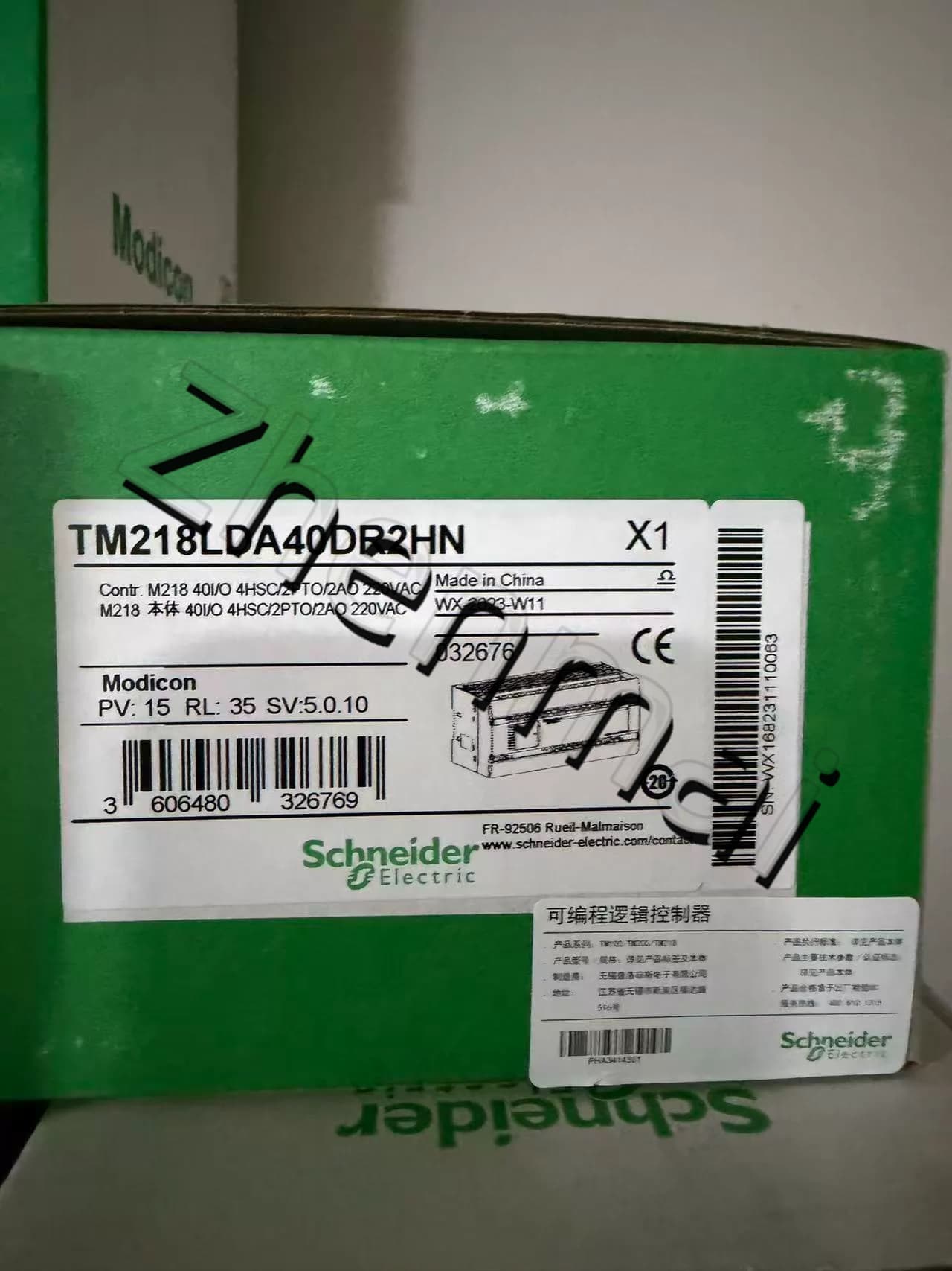 100% novo, original e genuíno Schneider TM218LDA40DR2HN Conversores de frequência, disjuntores, contatores, dispositivos de proteção