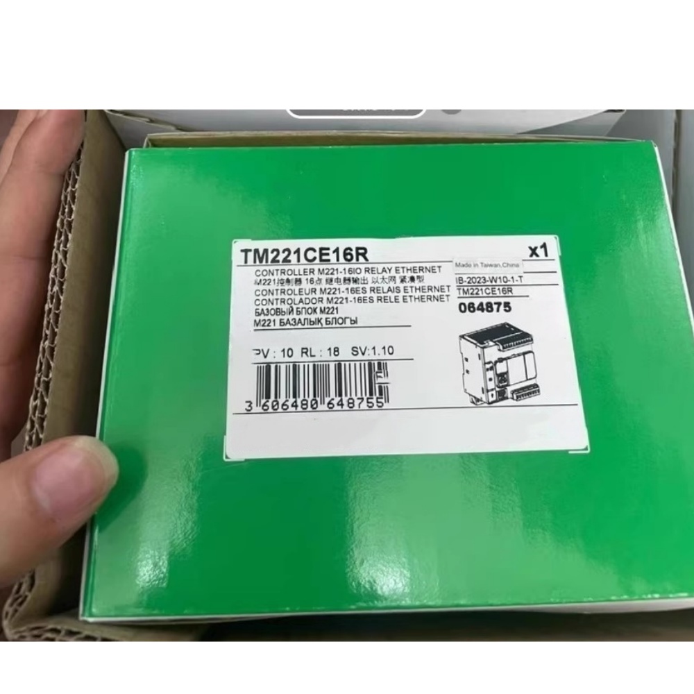 100% novo, original e genuíno Schneider TM221CE16R Conversores de frequência, disjuntores, contatores, dispositivos de proteção