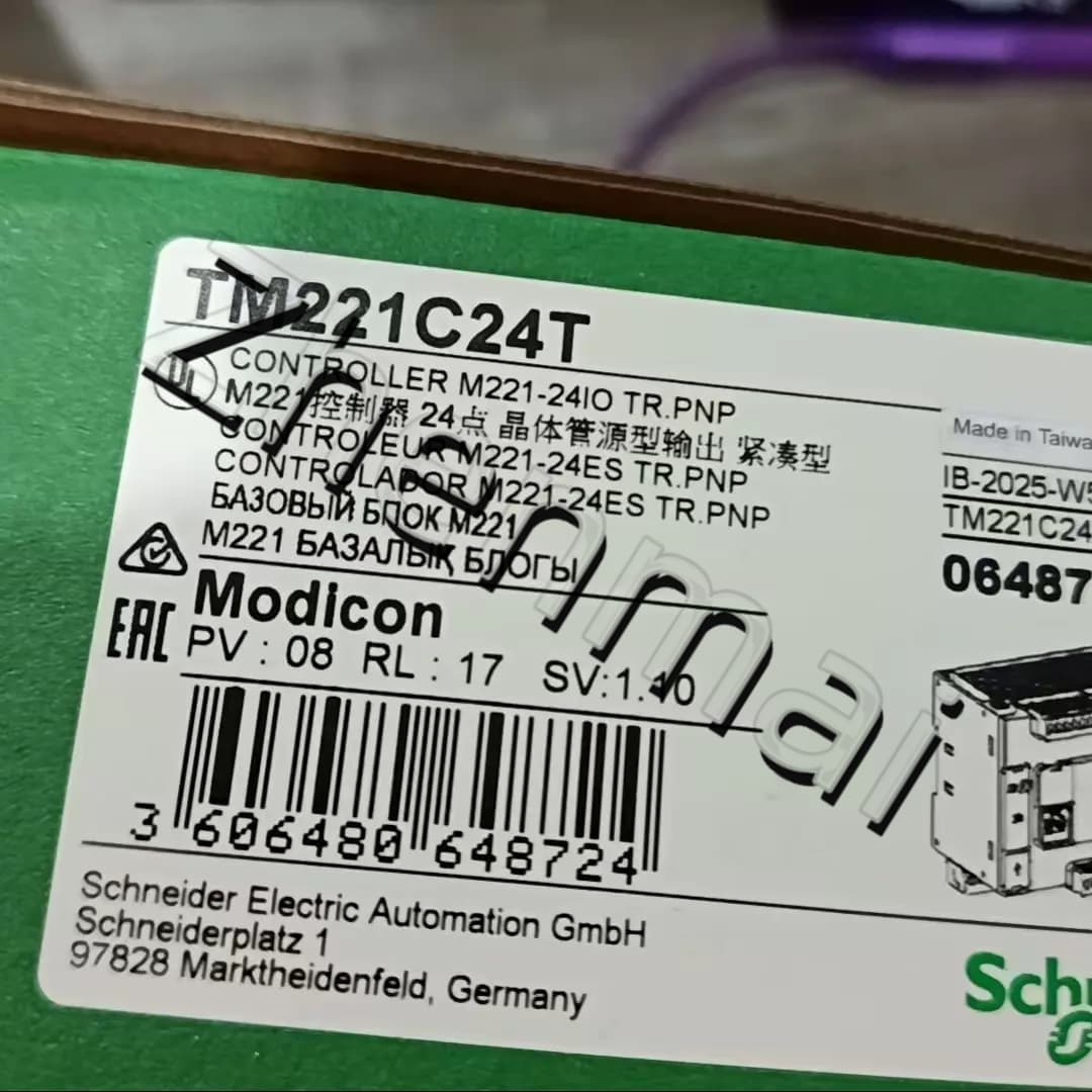 100% novo, original e genuíno Schneider TM221CE24T Conversores de frequência, disjuntores, contatores, dispositivos de proteção