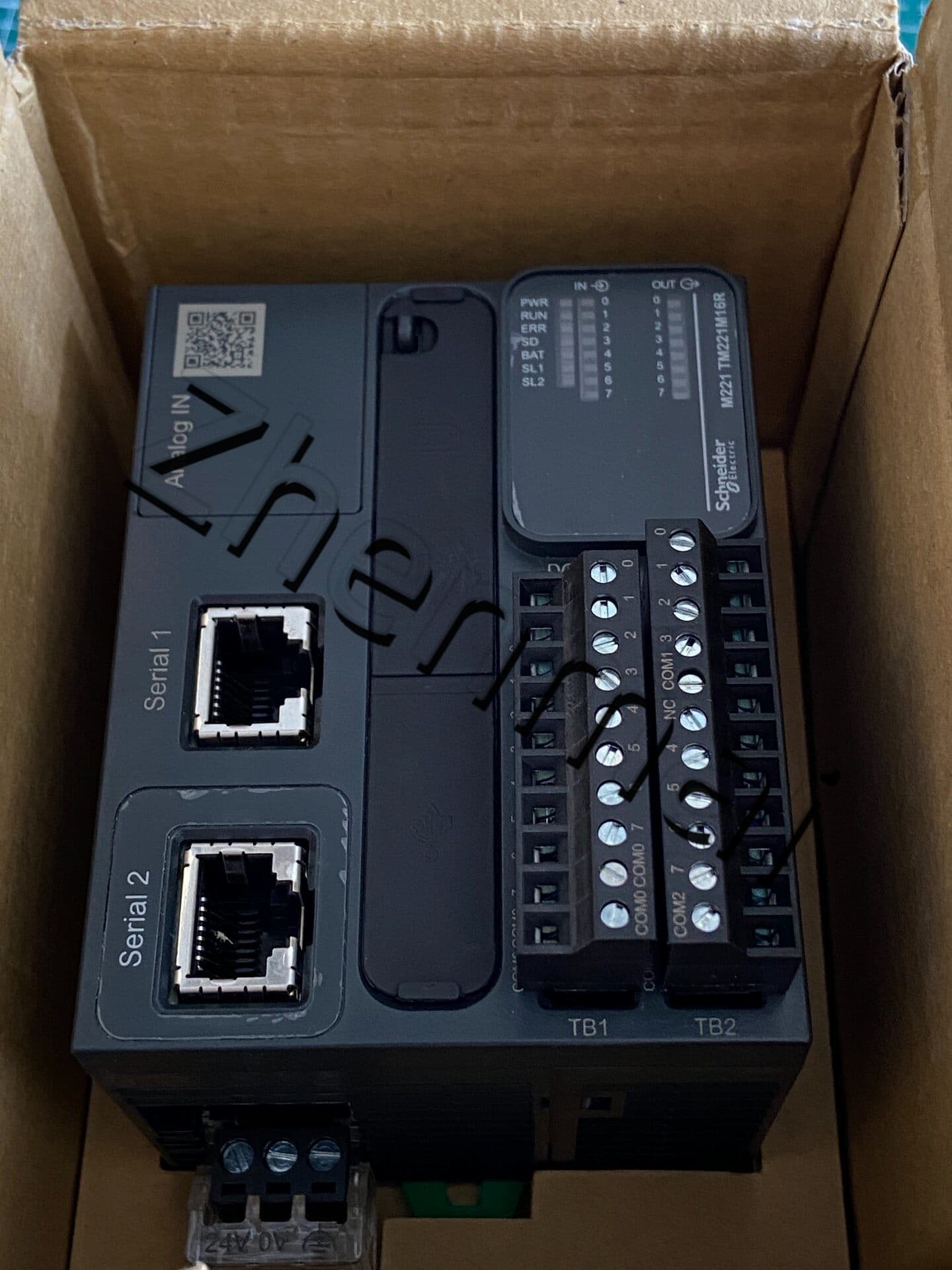 100% novo, original e genuíno Schneider TM221M16R Conversores de frequência, disjuntores, contatores, dispositivos de proteção