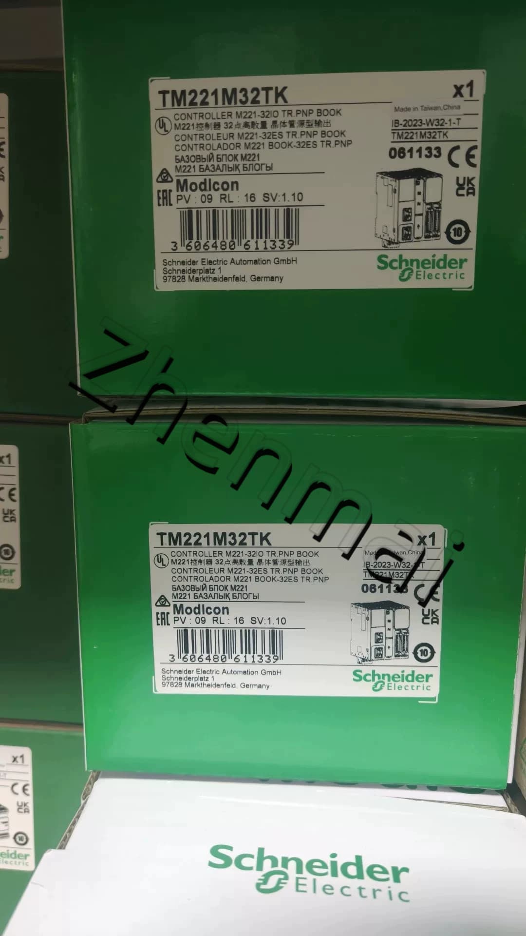 100% novo, original e genuíno Schneider TM221M32TK Conversores de frequência, disjuntores, contatores, dispositivos de proteção