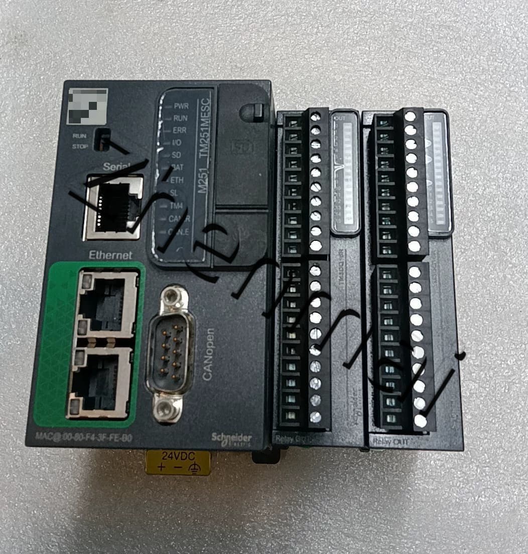 100% novo, original e genuíno Schneider TM251MESC Conversores de frequência, disjuntores, contatores, dispositivos de proteção