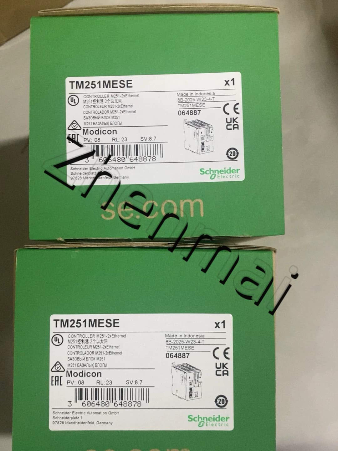 100% novo, original e genuíno Schneider TM251MESE Conversores de frequência, disjuntores, contatores, dispositivos de proteção