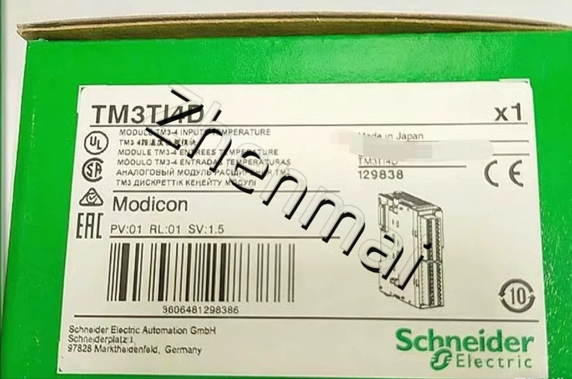 100% novo, original e genuíno Schneider TM3TI4D Conversores de frequência, disjuntores, contatores, dispositivos de proteção