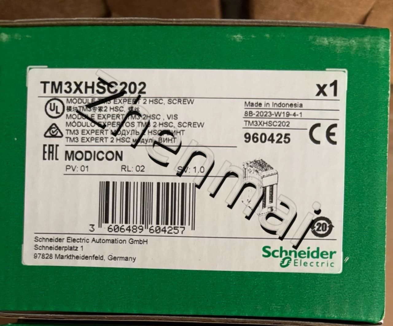 100% novo, original e genuíno Schneider TM3XHSC202 Conversores de frequência, disjuntores, contatores, dispositivos de proteção