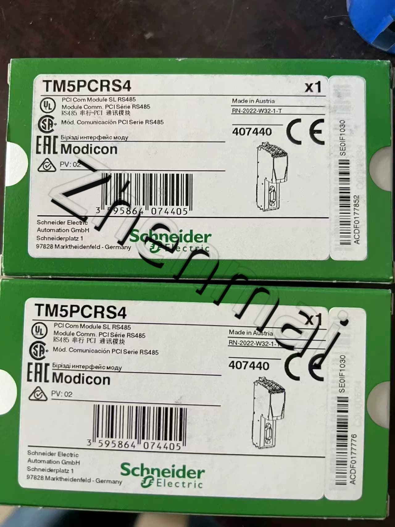 100% novo, original e genuíno Schneider TM5PCRS4 Conversores de frequência, disjuntores, contatores, dispositivos de proteção