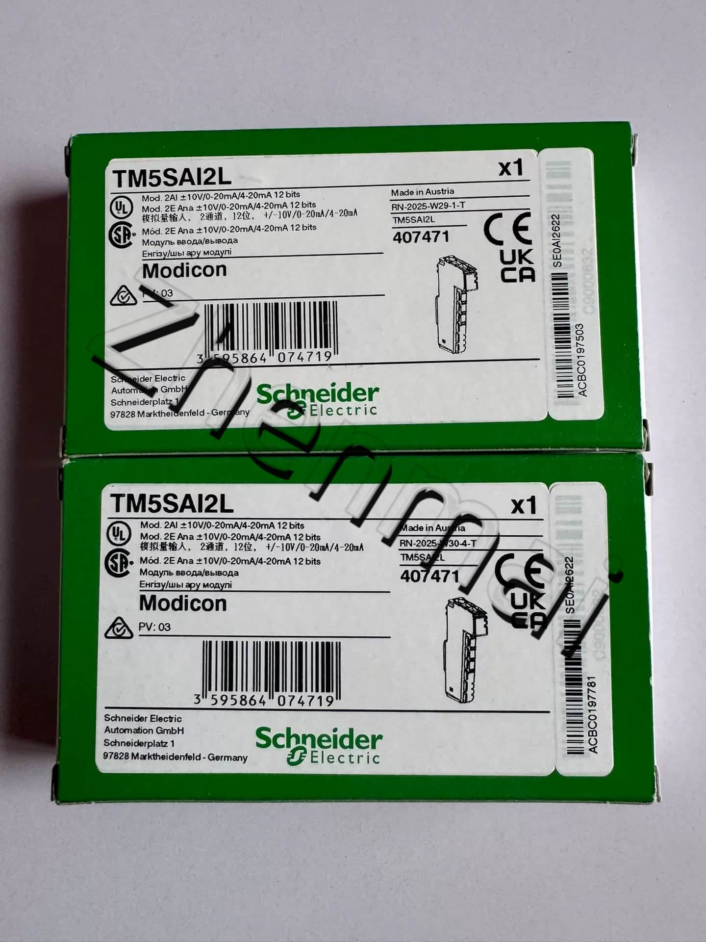 100% novo, original e genuíno Schneider TM5SAI2L Conversores de frequência, disjuntores, contatores, dispositivos de proteção