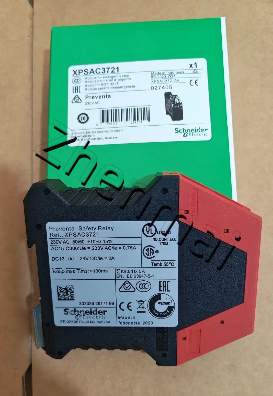 100% novo, original e genuíno Schneider XPSAC3721 Conversores de frequência, disjuntores, contatores, dispositivos de proteção