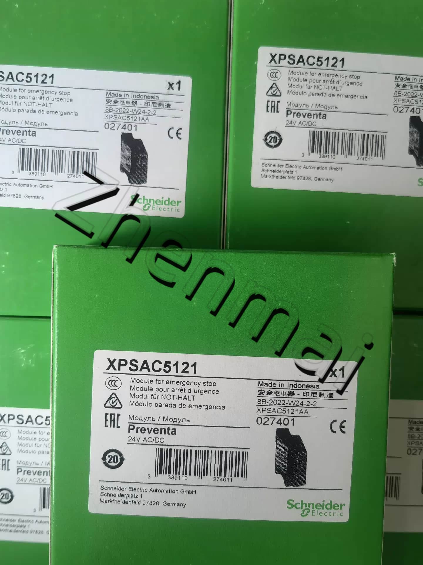 100% novo, original e genuíno Schneider XPSAC5121 Conversores de frequência, disjuntores, contatores, dispositivos de proteção