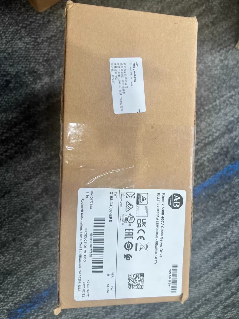 2198-C4007-ERS Servo Drive Kinetix 5300, novo e genuíno Entrega rápida