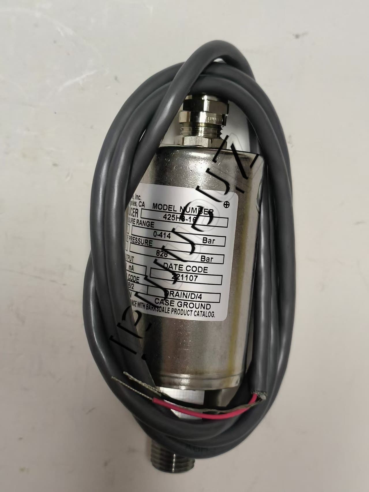 Brandnew original barksdale 425h3-16 sensor de pressão interruptor de nível interruptor de fluxo interruptor de pressão transporte rápido