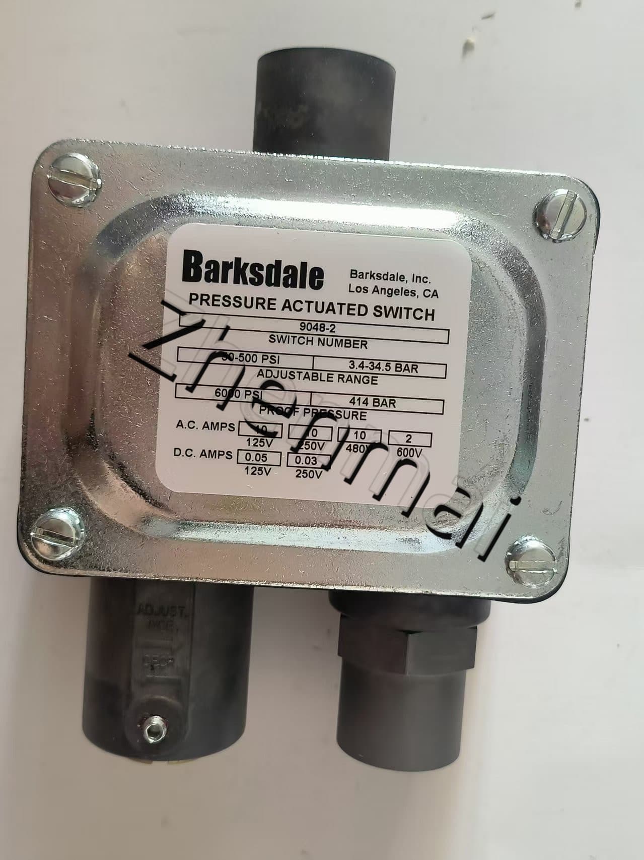Brandnew original barksdale 9048-2 sensor de pressão interruptor de nível interruptor de fluxo interruptor de pressão transporte rápido