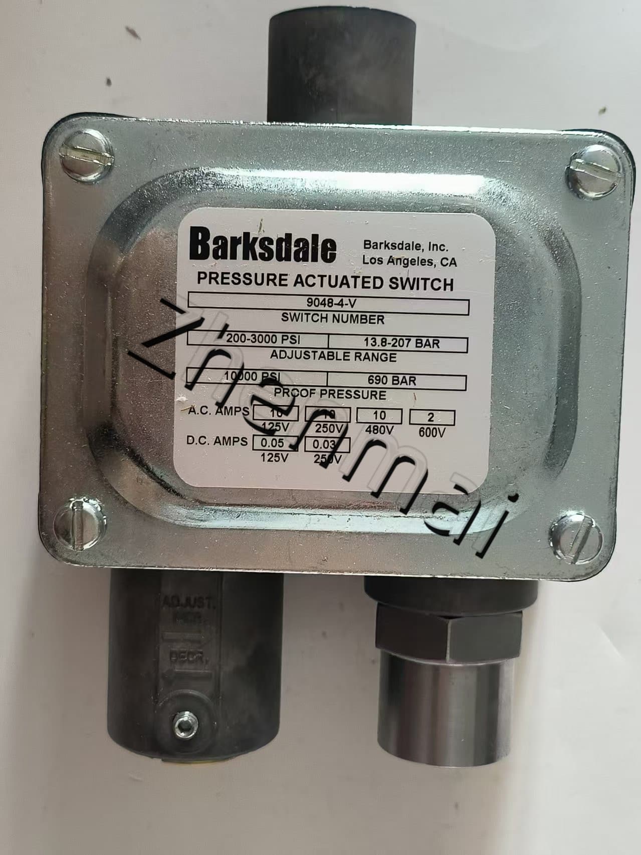 Brandnew original barksdale 9048-4-v sensor de pressão interruptor de nível interruptor de fluxo interruptor de pressão transporte rápido