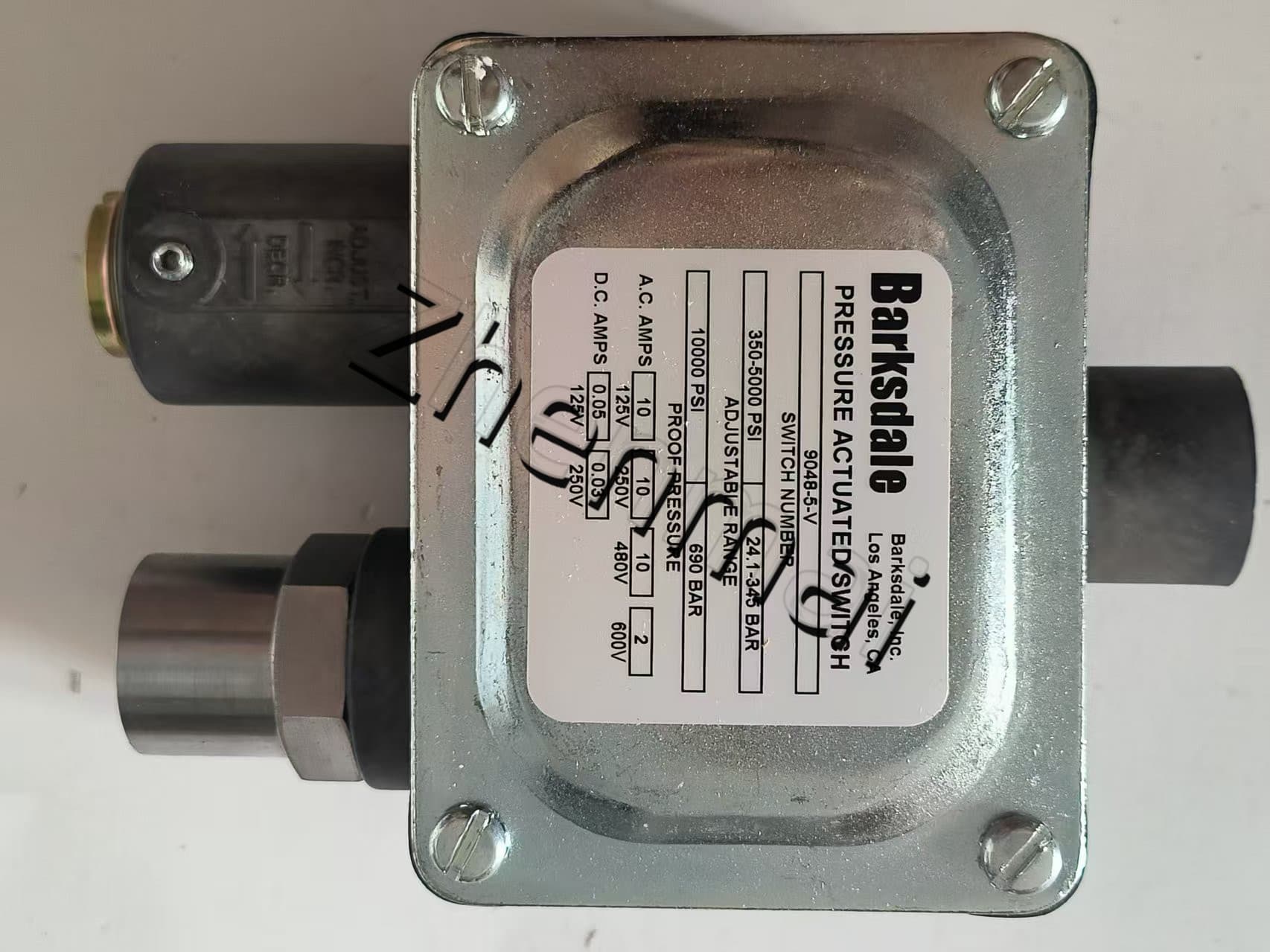 Brandnew original barksdale 9048-5-v sensor de pressão interruptor de nível interruptor de fluxo interruptor de pressão transporte rápido