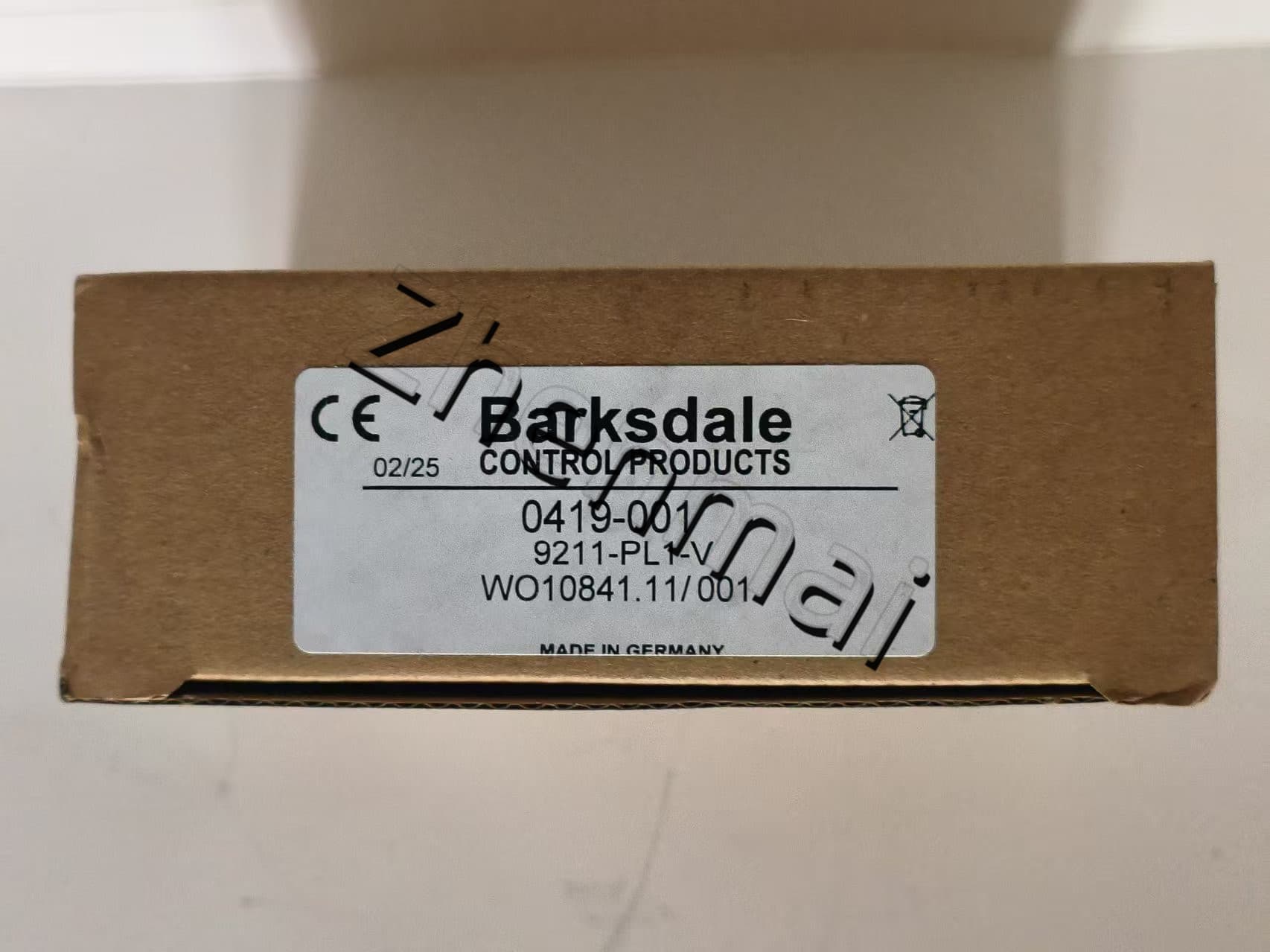 Brandnew original barksdale 9211-pl1-v 0419-001 sensor de pressão interruptor de nível interruptor de fluxo interruptor de pressão transporte rápido