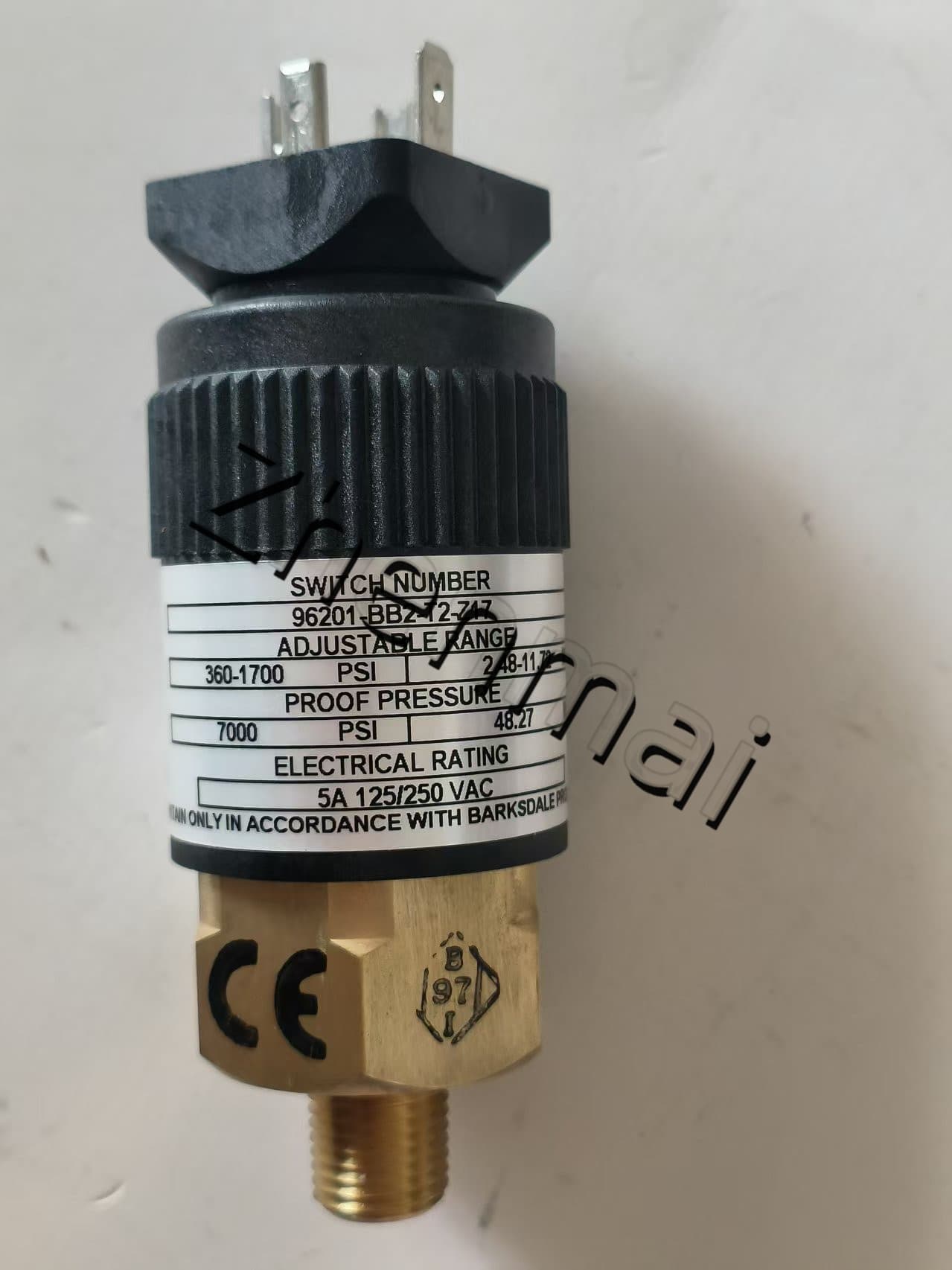 Brand New Original Barksdale 96201-BB2-T2-Z17 sensor de pressão interruptor de nível interruptor de fluxo interruptor de pressão transporte rápido