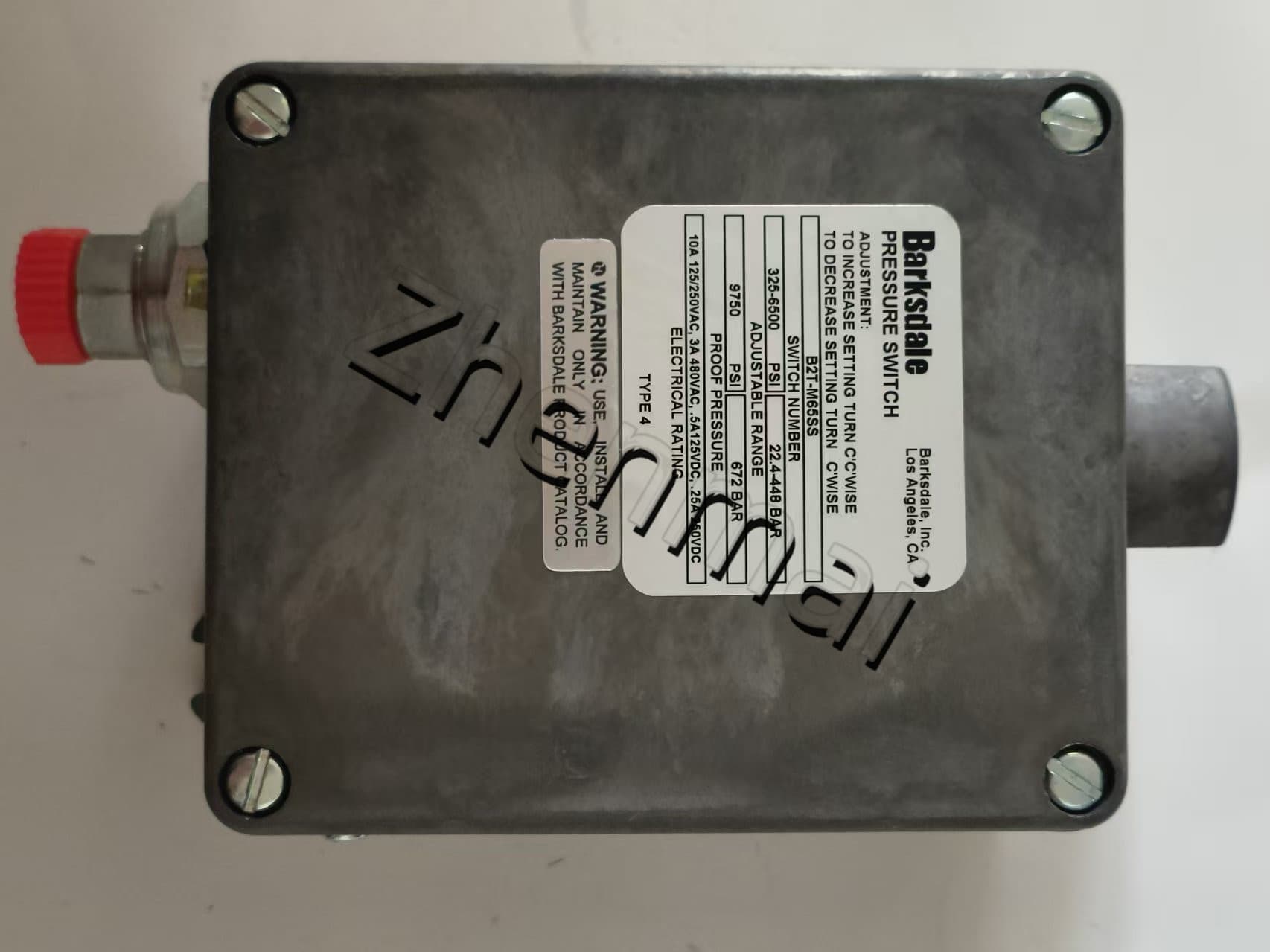 Brand New Original Barksdale B2T-M65SS sensor de pressão interruptor de nível interruptor de fluxo interruptor de pressão transporte rápido