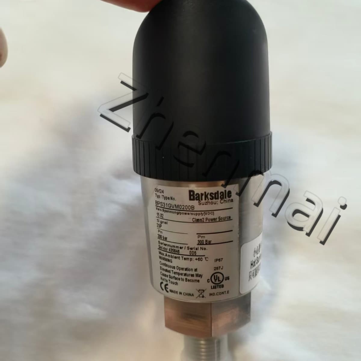Brand New Original Barksdale BPS31GVM0200B sensor de pressão interruptor de nível interruptor de fluxo interruptor de pressão transporte rápido