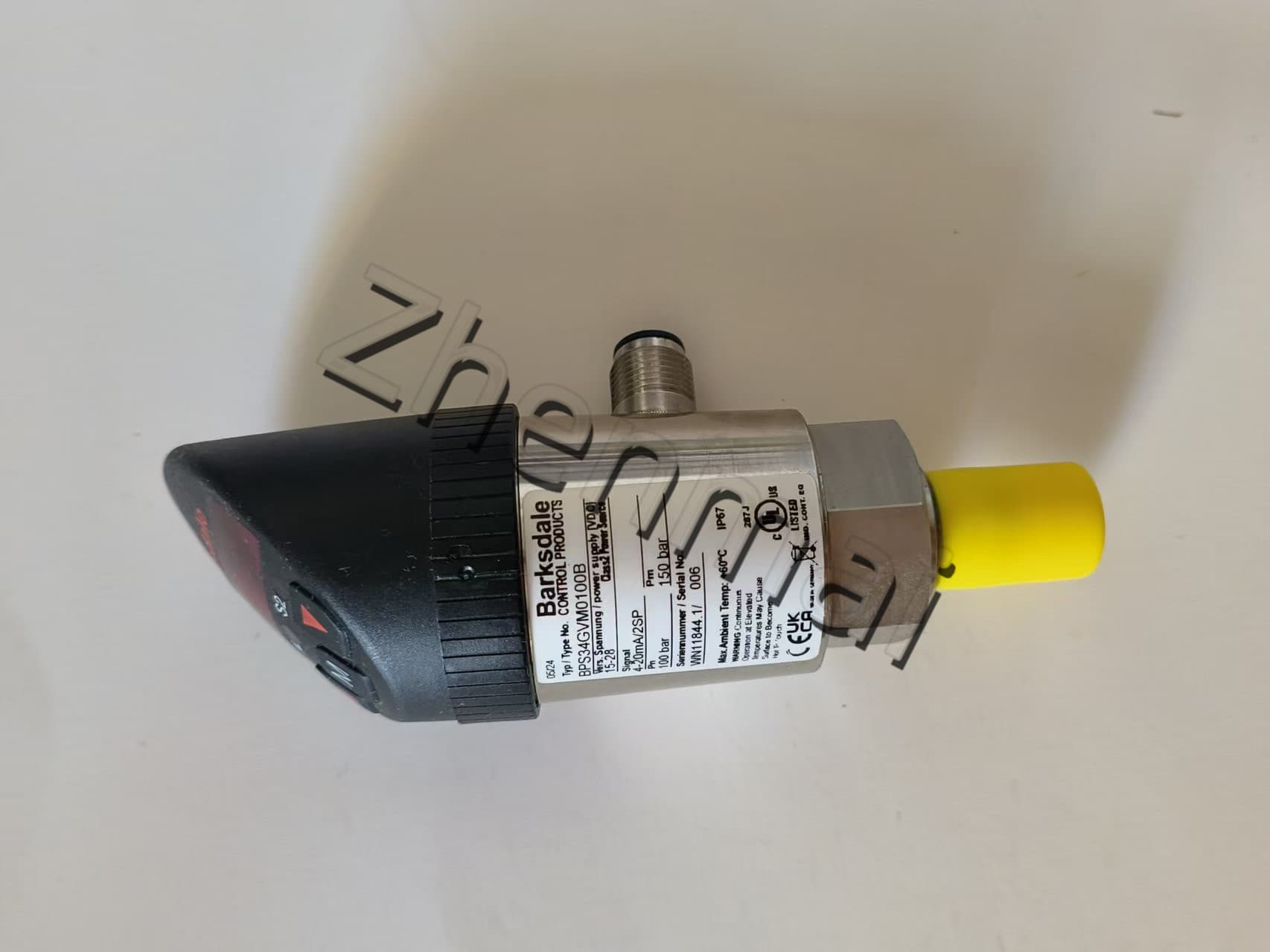 Brand New Original Barksdale BPS34GVM0100B sensor de pressão interruptor de nível interruptor de fluxo interruptor de pressão transporte rápido