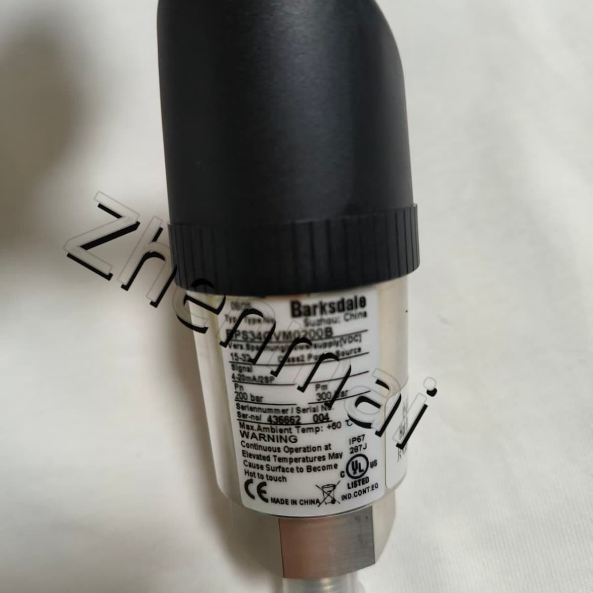 Brand New Original Barksdale BPS34GVM0200B sensor de pressão interruptor de nível interruptor de fluxo interruptor de pressão transporte rápido