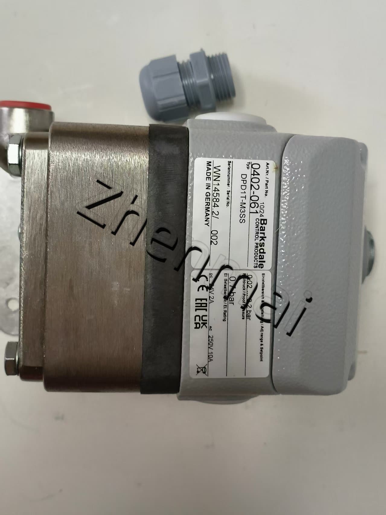 Brand New Original Barksdale DPD1T-M3SS sensor de pressão interruptor de nível interruptor de fluxo interruptor de pressão transporte rápido