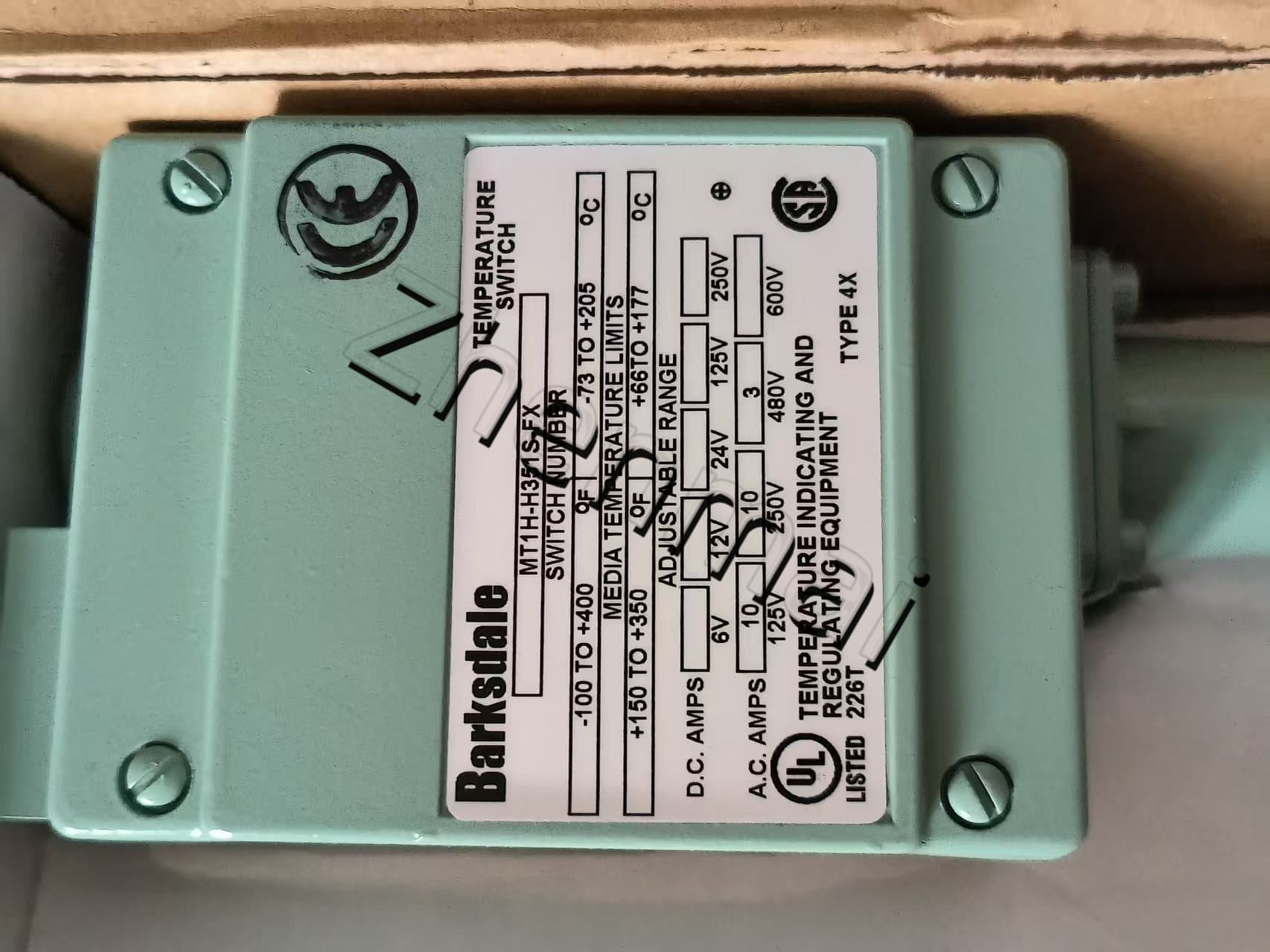 Brand New Original Barksdale MT1H-H351S-FX sensor de pressão interruptor de nível interruptor de fluxo interruptor de pressão transporte rápido