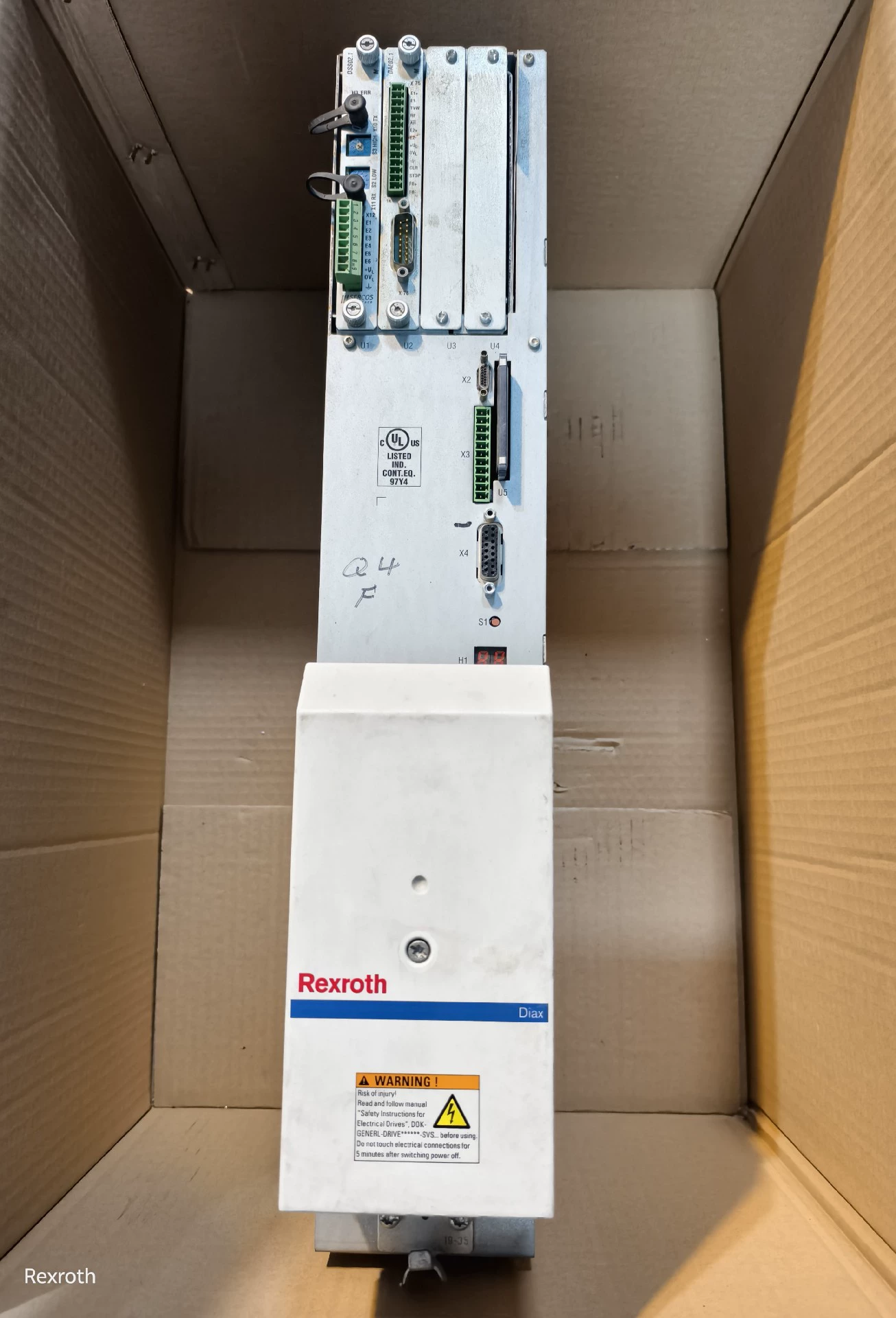 Brand New Original Bosch Rexroth Servo drive HDS03.2-W075N-HS12-01-FW Servo Motor Transporte Rápido