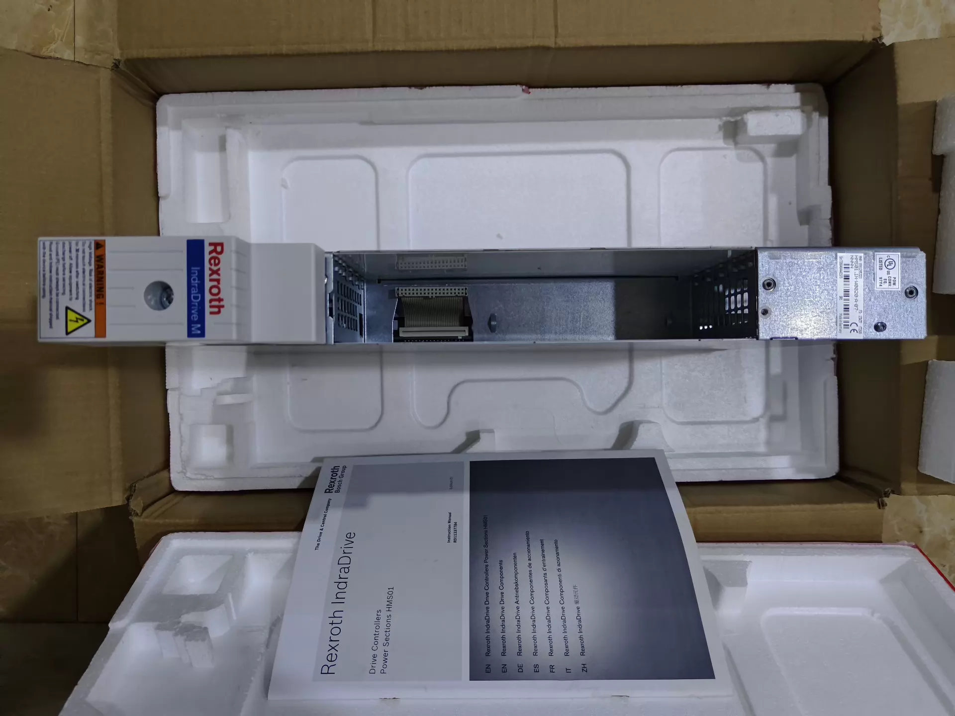 Brand New Original Bosch Rexroth Servo drive HMS01.1N-W0020-A-07-NNNN Servo Motor Transporte Rápido