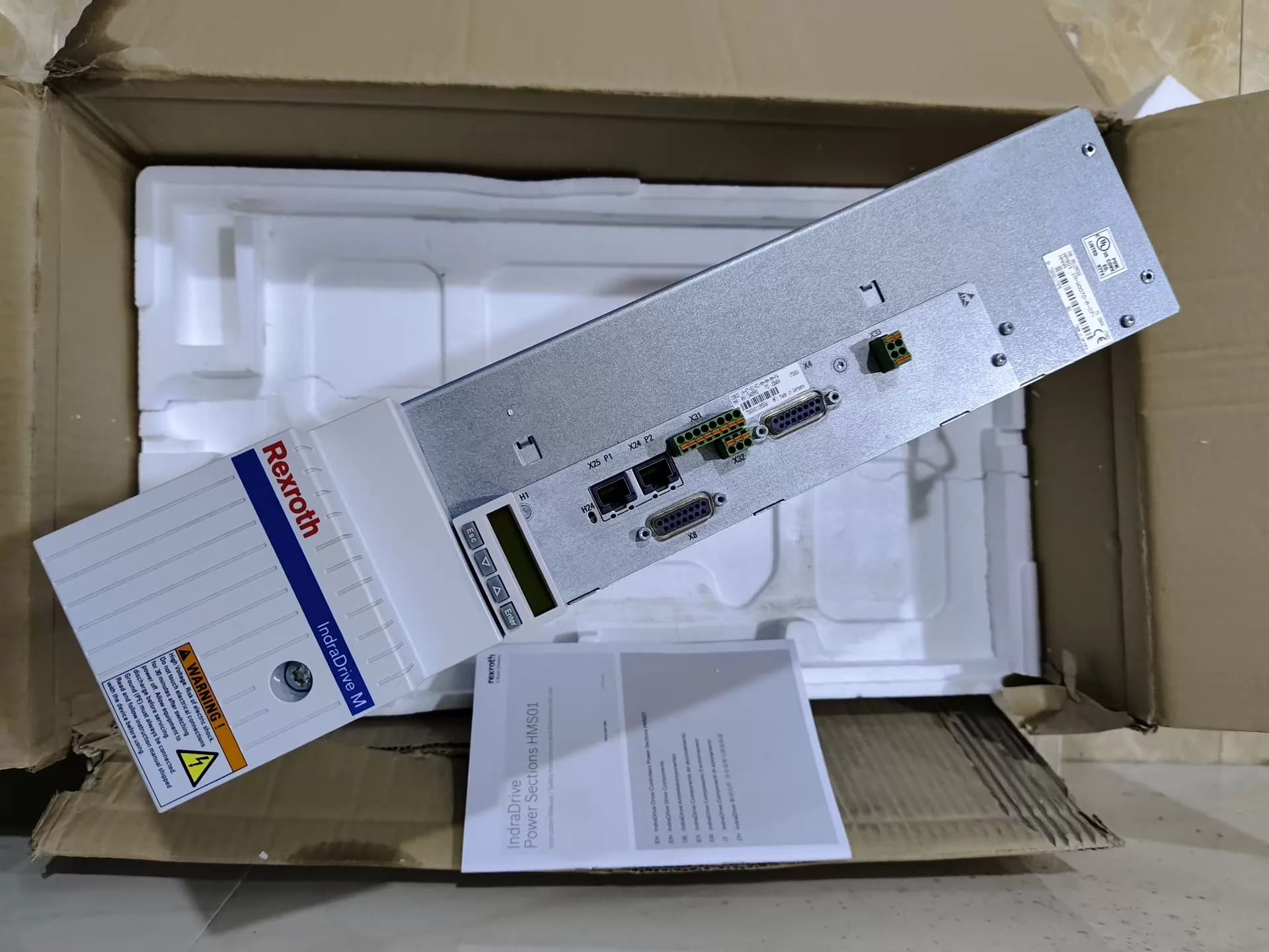 Brand New Original Bosch Rexroth Servo drive HMS01.1N-W0070-A-07-NNNN Servo Motor Transporte Rápido