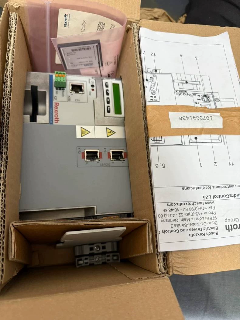 Brandnew original bosch rexroth servo drive plc mobule controlador plc CML25.1-3N-400-NNC1-NW servo motor transporte rápido