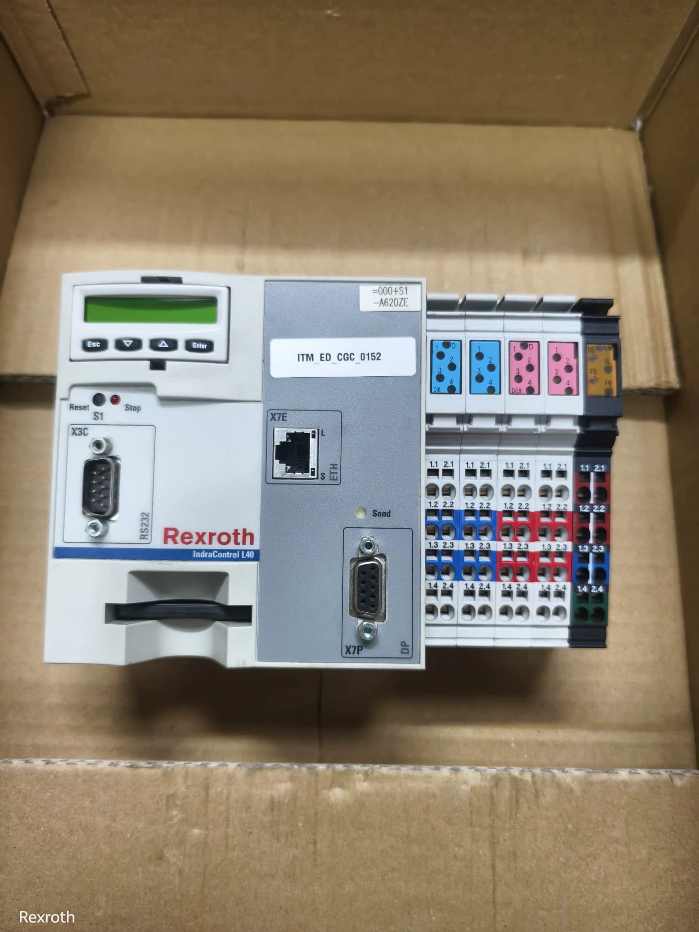 Brandnew original bosch rexroth servo drive plc mobule controlador plc CML40.2-NP-330-NA-NNNN servo motor transporte rápido
