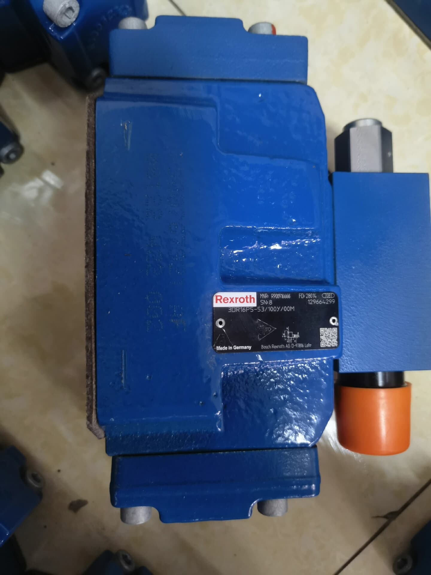 Brandnew original bosch rexroth servo drive válvula redutora de pressão 3dr16p5-5x/200y/00m servo motor transporte rápido