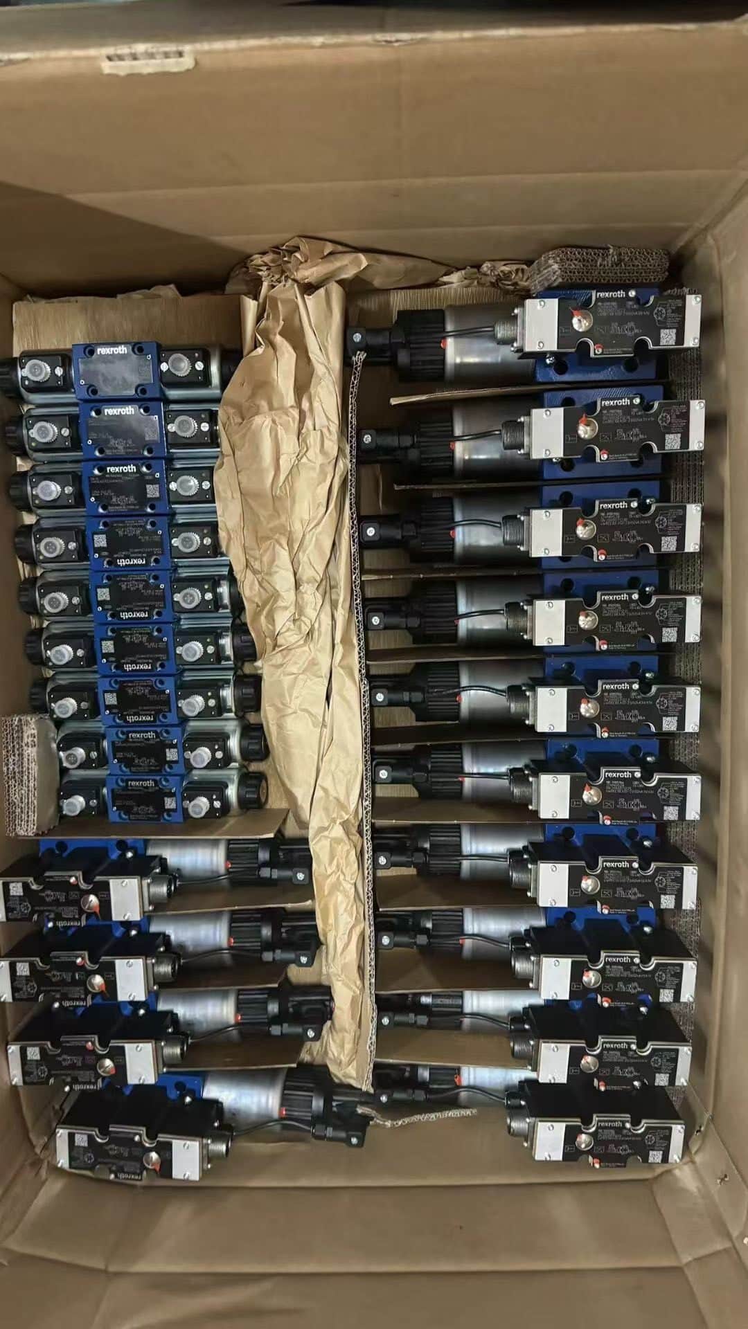 Brandnew original bosch rexroth servo drive válvula proporcional 4ws2em10-5x/5b11xht315k31ev servo motor transporte rápido