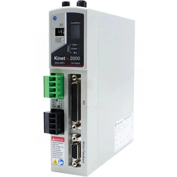 Módulo de eixo servo drive Allen-Bradley 2093-AMP5 Kinetix 2000 genuíno, entrega rápida